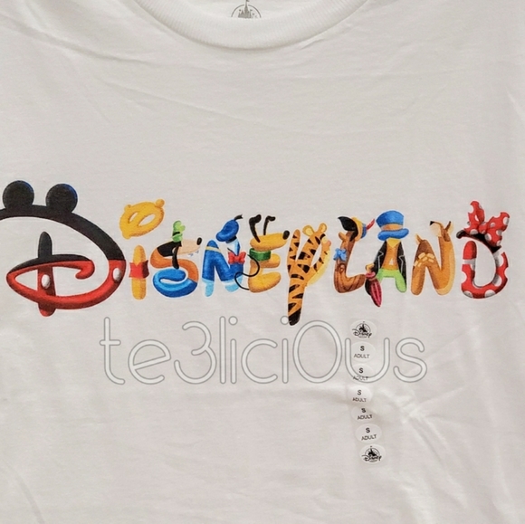 DISNEYLAND MICKEY & FRIENDS LOGO T-SHIRT - Picture 2 of 3